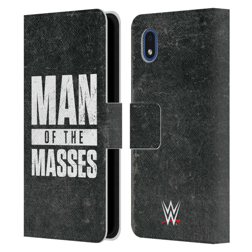 WWE Becky Lynch Man Of The Masses Leather Book Wallet Case Cover For Samsung Galaxy A01 Core (2020)