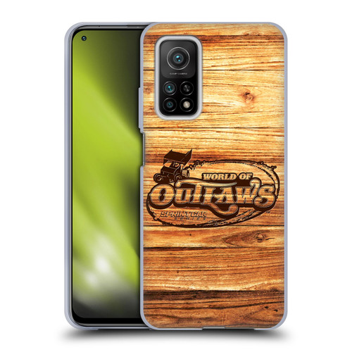 World of Outlaws Western Graphics Wood Logo Soft Gel Case for Xiaomi Mi 10T 5G