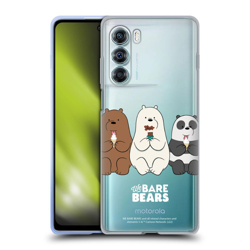 We Bare Bears Character Art Group 2 Soft Gel Case for Motorola Edge S30 / Moto G200 5G