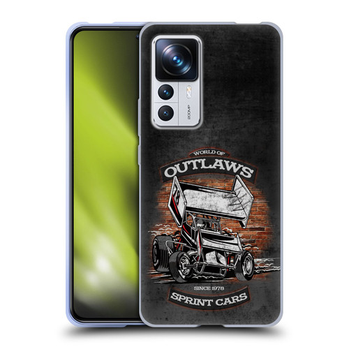 World of Outlaws Western Graphics Brickyard Sprint Car Soft Gel Case for Xiaomi 12T Pro