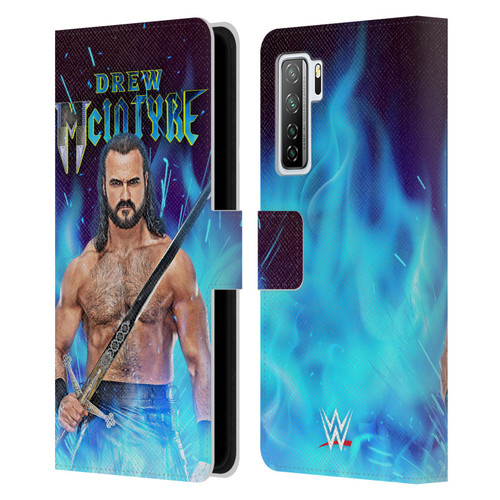 WWE Drew McIntyre Scottish Warrior Leather Book Wallet Case Cover For Huawei Nova 7 SE/P40 Lite 5G