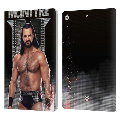 WWE Drew McIntyre LED Image Leather Book Wallet Case Cover For Apple iPad 10.2 2019/2020/2021