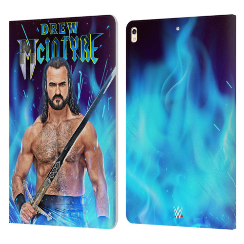 WWE Drew McIntyre Scottish Warrior Leather Book Wallet Case Cover For Apple iPad Pro 10.5 (2017)