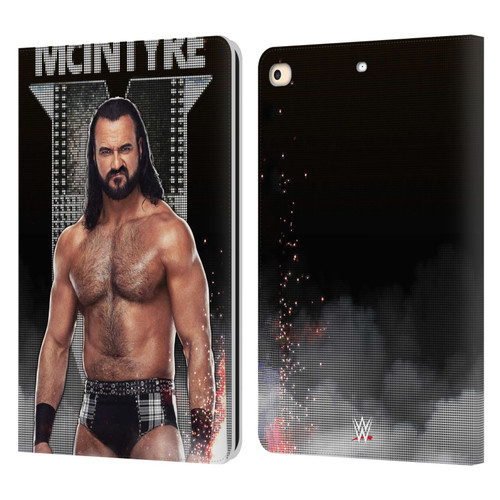 WWE Drew McIntyre LED Image Leather Book Wallet Case Cover For Apple iPad 9.7 2017 / iPad 9.7 2018