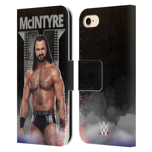 WWE Drew McIntyre LED Image Leather Book Wallet Case Cover For Apple iPhone 7 / 8 / SE 2020 & 2022