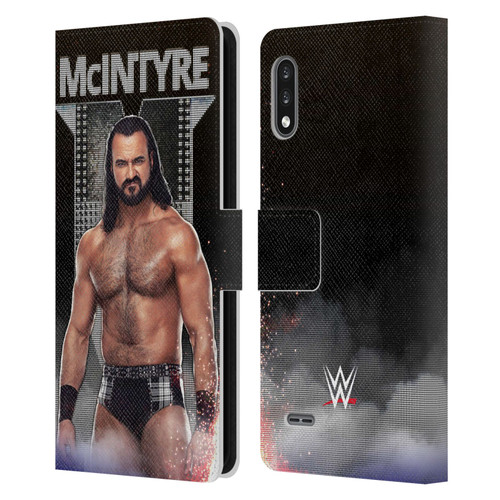 WWE Drew McIntyre LED Image Leather Book Wallet Case Cover For LG K22