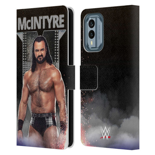 WWE Drew McIntyre LED Image Leather Book Wallet Case Cover For Nokia X30