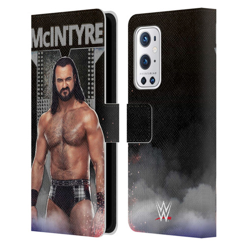 WWE Drew McIntyre LED Image Leather Book Wallet Case Cover For OnePlus 9 Pro
