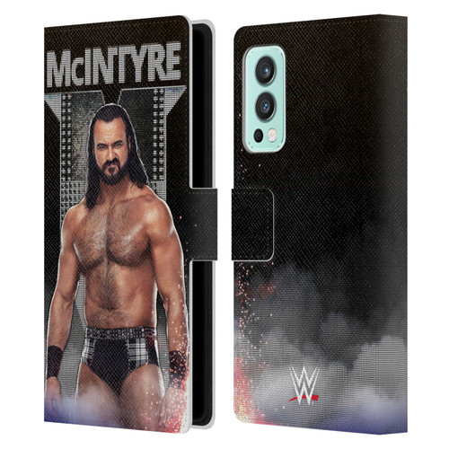 WWE Drew McIntyre LED Image Leather Book Wallet Case Cover For OnePlus Nord 2 5G