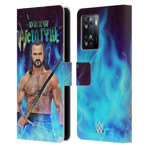 WWE Drew McIntyre Scottish Warrior Leather Book Wallet Case Cover For OPPO A57s