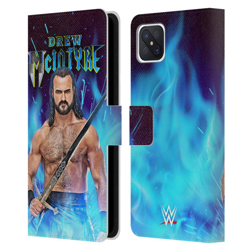 WWE Drew McIntyre Scottish Warrior Leather Book Wallet Case Cover For OPPO Reno4 Z 5G