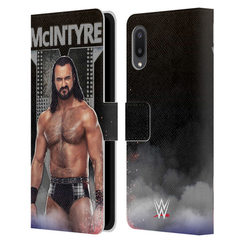 WWE Drew McIntyre LED Image Leather Book Wallet Case Cover For Samsung Galaxy A02/M02 (2021)