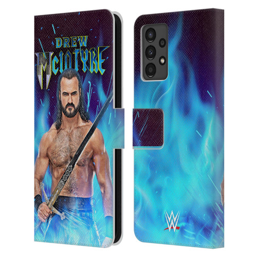 WWE Drew McIntyre Scottish Warrior Leather Book Wallet Case Cover For Samsung Galaxy A13 (2022)