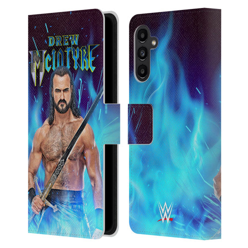 WWE Drew McIntyre Scottish Warrior Leather Book Wallet Case Cover For Samsung Galaxy A13 5G (2021)