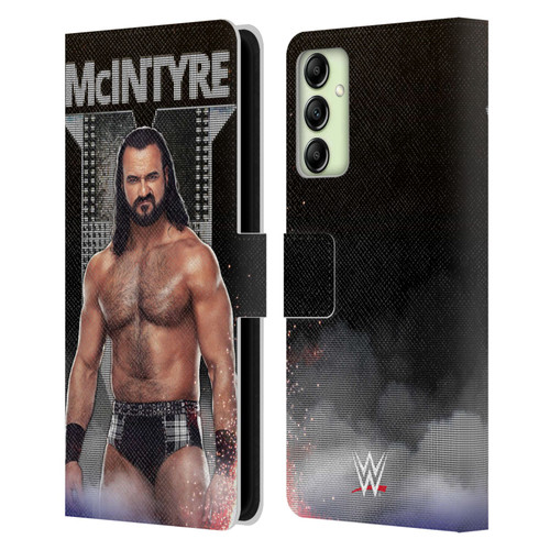 WWE Drew McIntyre LED Image Leather Book Wallet Case Cover For Samsung Galaxy A14 5G