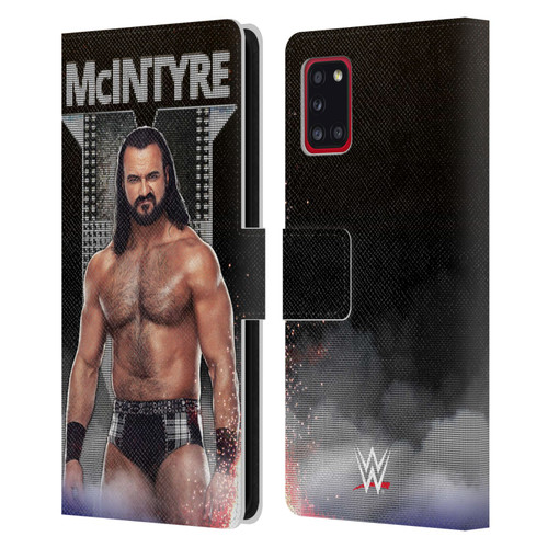 WWE Drew McIntyre LED Image Leather Book Wallet Case Cover For Samsung Galaxy A31 (2020)