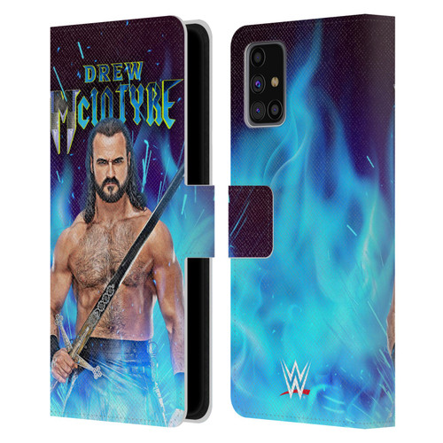 WWE Drew McIntyre Scottish Warrior Leather Book Wallet Case Cover For Samsung Galaxy M31s (2020)