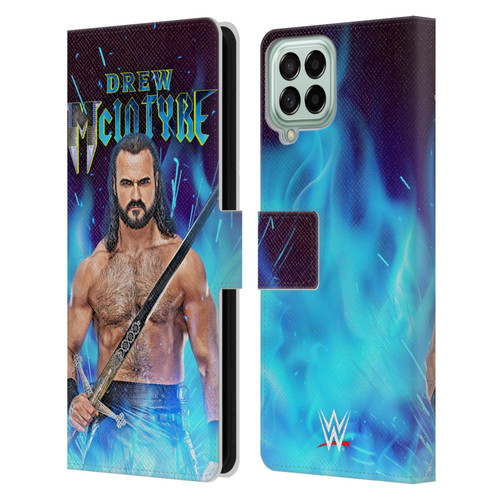 WWE Drew McIntyre Scottish Warrior Leather Book Wallet Case Cover For Samsung Galaxy M33 (2022)