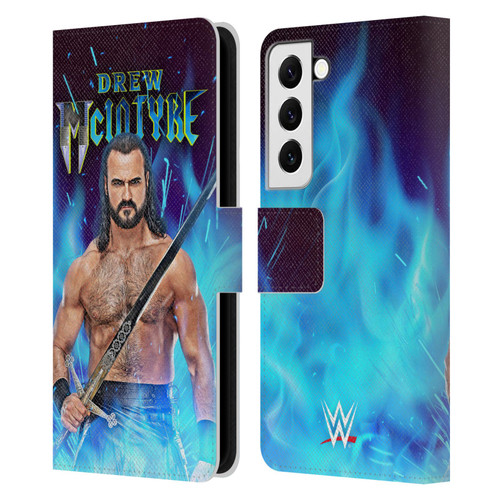 WWE Drew McIntyre Scottish Warrior Leather Book Wallet Case Cover For Samsung Galaxy S22 5G