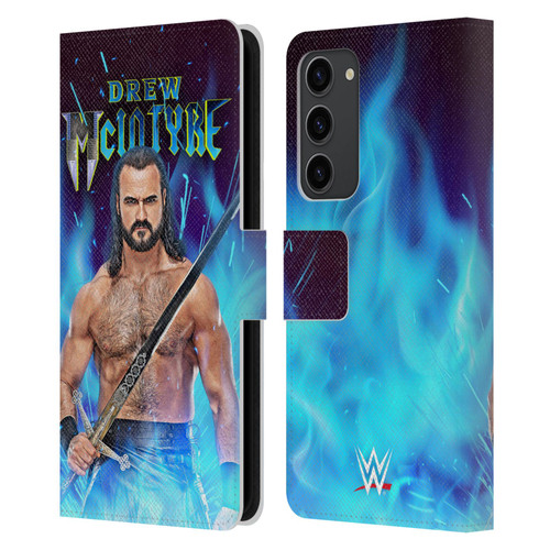 WWE Drew McIntyre Scottish Warrior Leather Book Wallet Case Cover For Samsung Galaxy S23+ 5G