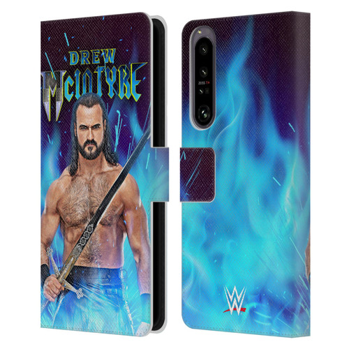 WWE Drew McIntyre Scottish Warrior Leather Book Wallet Case Cover For Sony Xperia 1 IV