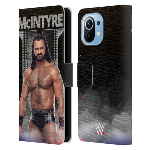 WWE Drew McIntyre LED Image Leather Book Wallet Case Cover For Xiaomi Mi 11