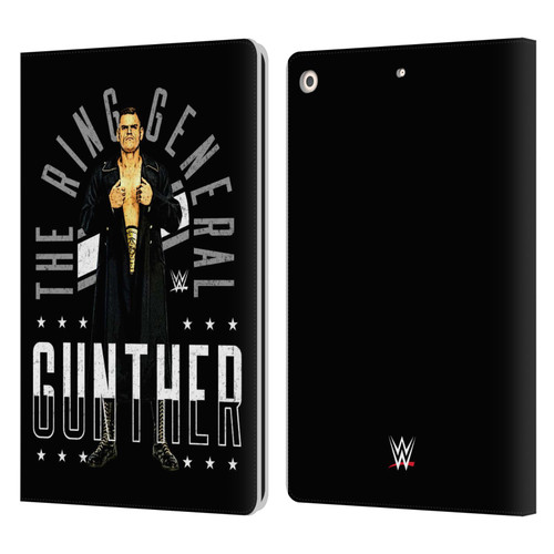 WWE Gunther Ring General Leather Book Wallet Case Cover For Apple iPad 10.2 2019/2020/2021