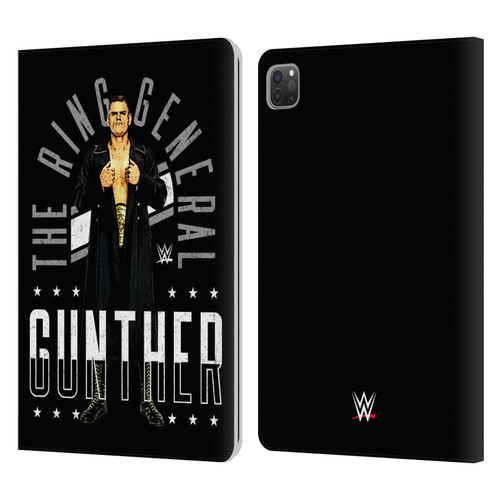 WWE Gunther Ring General Leather Book Wallet Case Cover For Apple iPad Pro 11 2020 / 2021 / 2022