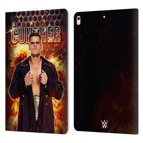 WWE Gunther Portrait Leather Book Wallet Case Cover For Apple iPad Pro 10.5 (2017)