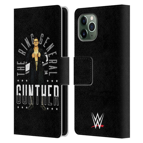 WWE Gunther Ring General Leather Book Wallet Case Cover For Apple iPhone 11 Pro
