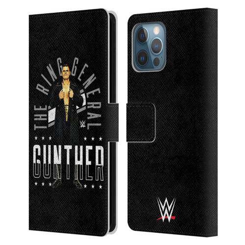 WWE Gunther Ring General Leather Book Wallet Case Cover For Apple iPhone 12 Pro Max