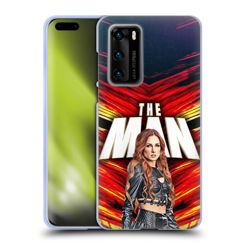 WWE Becky Lynch The Man Soft Gel Case for Huawei P40 5G