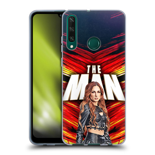 WWE Becky Lynch The Man Soft Gel Case for Huawei Y6p