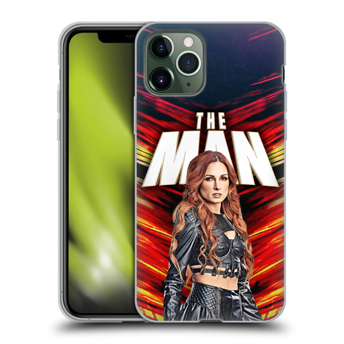 WWE Becky Lynch The Man Soft Gel Case for Apple iPhone 11 Pro