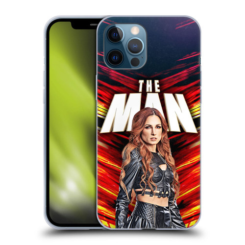 WWE Becky Lynch The Man Soft Gel Case for Apple iPhone 12 Pro Max
