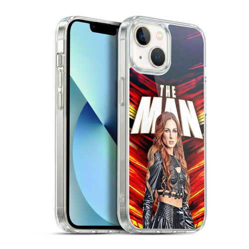 WWE Becky Lynch The Man Soft Gel Case for Apple iPhone 13