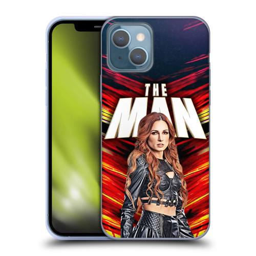 WWE Becky Lynch The Man Soft Gel Case for Apple iPhone 13