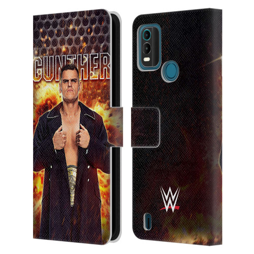 WWE Gunther Portrait Leather Book Wallet Case Cover For Nokia G11 Plus