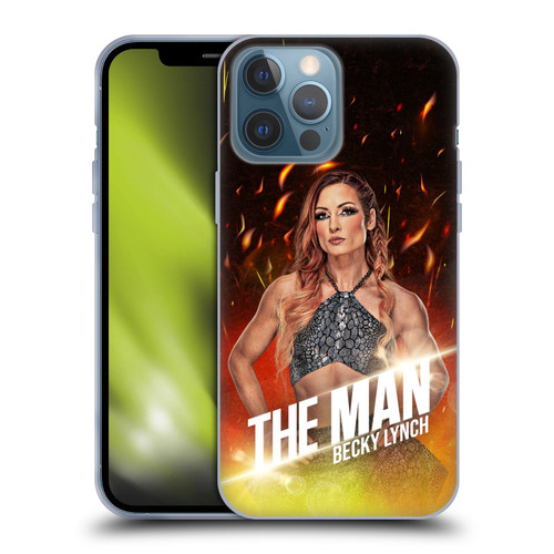 WWE Becky Lynch The Man Portrait Soft Gel Case for Apple iPhone 13 Pro Max