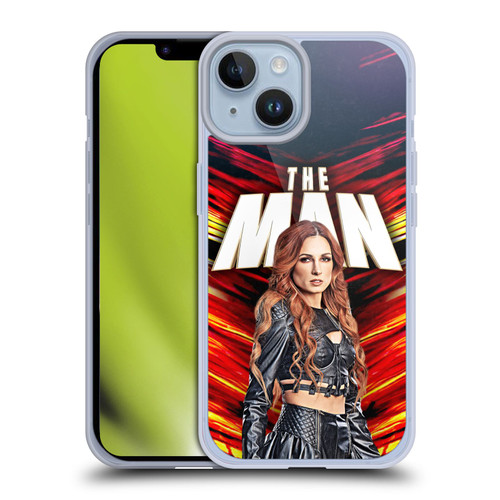 WWE Becky Lynch The Man Soft Gel Case for Apple iPhone 14