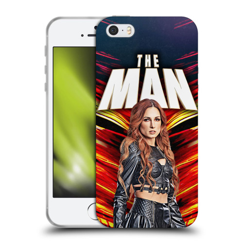 WWE Becky Lynch The Man Soft Gel Case for Apple iPhone 5 / 5s / iPhone SE 2016