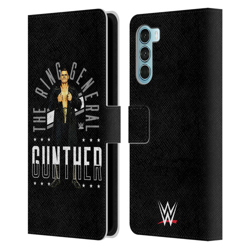 WWE Gunther Ring General Leather Book Wallet Case Cover For Motorola Edge S30 / Moto G200 5G