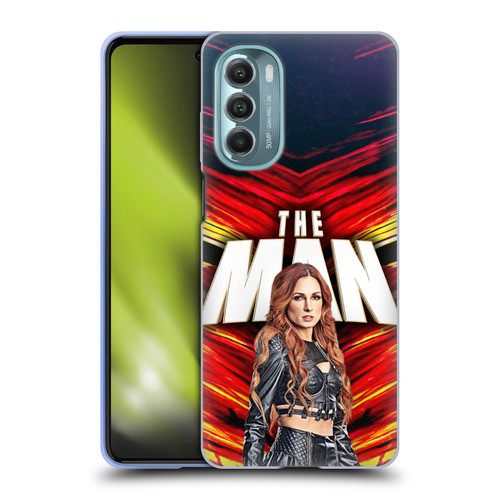 WWE Becky Lynch The Man Soft Gel Case for Motorola Moto G Stylus 5G (2022)