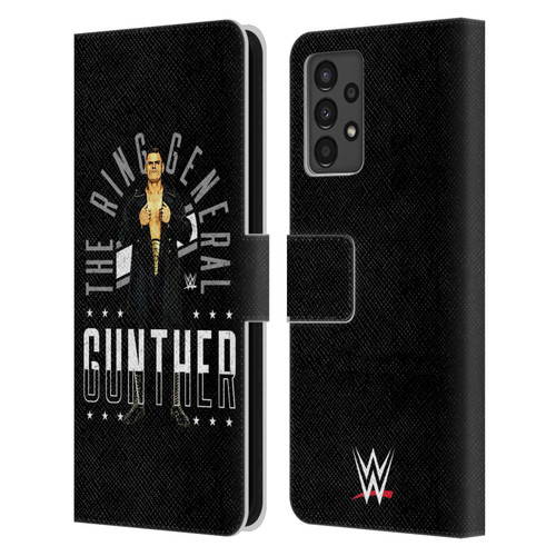 WWE Gunther Ring General Leather Book Wallet Case Cover For Samsung Galaxy A13 (2022)