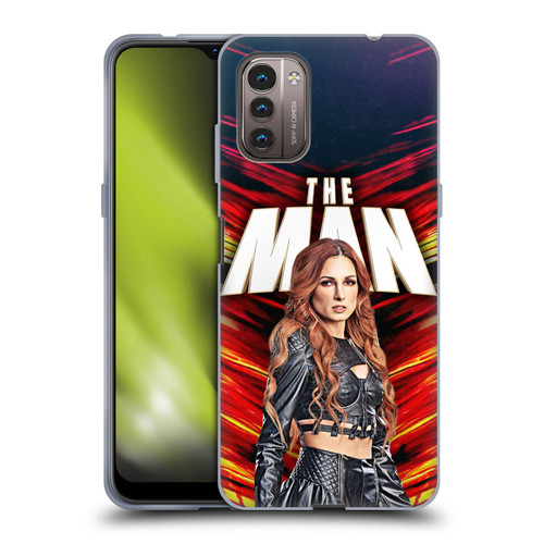 WWE Becky Lynch The Man Soft Gel Case for Nokia G11 / G21