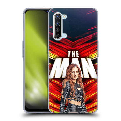 WWE Becky Lynch The Man Soft Gel Case for OPPO Find X2 Lite 5G
