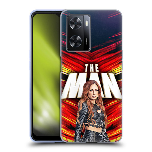 WWE Becky Lynch The Man Soft Gel Case for OPPO A57s