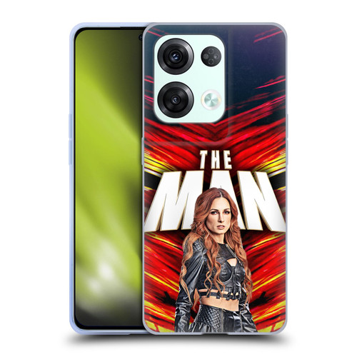 WWE Becky Lynch The Man Soft Gel Case for OPPO Reno8 Pro