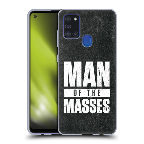 WWE Becky Lynch Man Of The Masses Soft Gel Case for Samsung Galaxy A21s (2020)