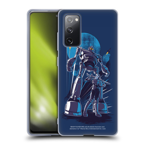 Ready Player One Graphics Iron Giant Soft Gel Case for Samsung Galaxy S20 FE / 5G